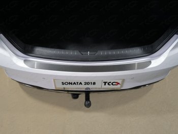 Накладка на задний бампер ТСС Тюнинг Hyundai (Хюндаи) Sonata (Соната)  DN8 (2019-2022) DN8