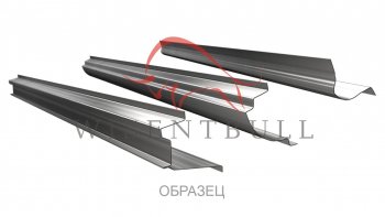 1 989 р. Правый ремонтный порог Wisentbull CITROEN C4 B7 седан рестайлинг (2015-2022)  с доставкой в г. Омск. Увеличить фотографию 1