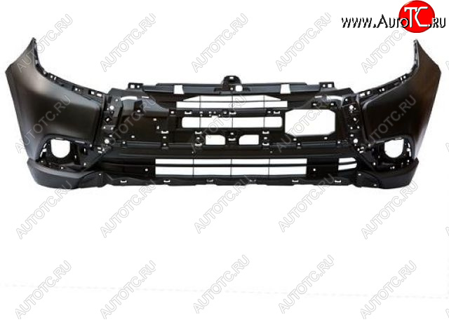 7 649 р. Передний бампер BODYPARTS Mitsubishi Outlander GF 2-ой рестайлинг (2015-2018) (неокрашенный)  с доставкой в г. Омск