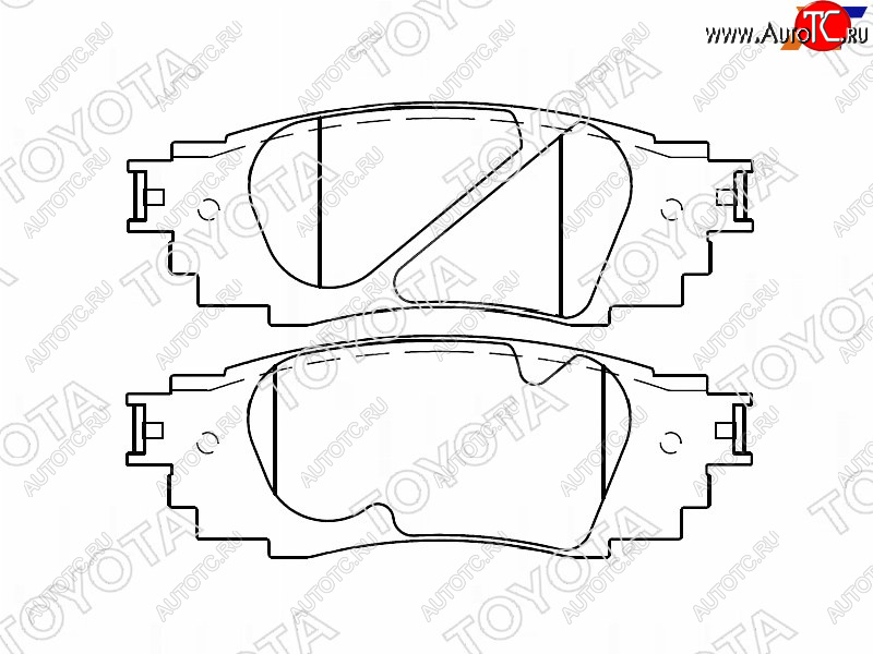 7 999 р. Колодки тормозные задние RH-LH SAT  Lexus RX350  AL20 (2015-2019), Lexus RX350L  AL20 (2017-2022), Lexus RX450  AL20 (2015-2019), Toyota Camry  XV70 (2017-2024)  с доставкой в г. Омск