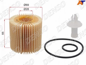 Фильтр масляный (картридж) DENSO Lexus (Лексус) RX350 (Р) ( AL10,  AL20) (2008-2019), Toyota (Тойота) Camry (Камри) ( XV40,  XV50,  XV55,  XV70) (2006-2025)
