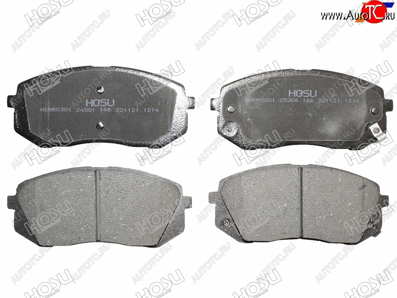 1 299 р. Колодки тормозные передние FR-FL SAT   Hyundai I40  1 VF (2011-2019), Hyundai IX35 ( LM,  NU) (2009-2024), JAC S3 (2014-2024)  с доставкой в г. Омск