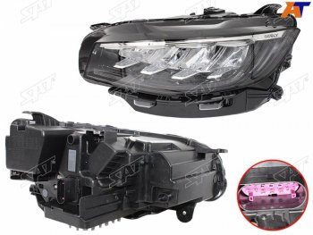 30 599 р. Фара левая (LED) SAT Geely Atlas Pro NL3 (2019-2025)  с доставкой в г. Омск. Увеличить фотографию 2