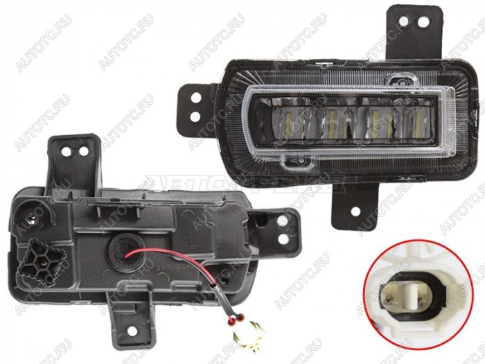 3 379 р. Левая противотуманная фара SAT Geely Coolray SX11 дорестайлинг (2018-2023)  с доставкой в г. Омск