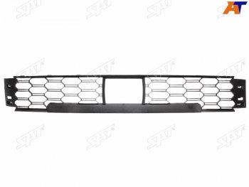 Нижняя решетка переднего бампера SAT Skoda Rapid MK2 (2019-2024)  (под датчик дистанции)