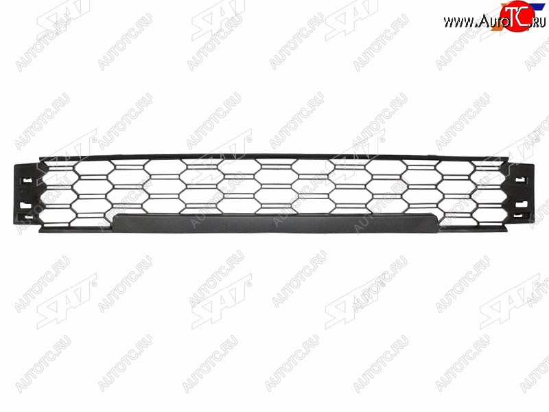 1 759 р. Нижняя решетка переднего бампера SAT Skoda Rapid MK2 (2019-2024)  с доставкой в г. Омск