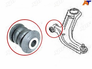 181 р.  Сайлентблок переднего рычага FR SAT Nissan Cube 2 (2002-2008)  с доставкой в г. Омск. Увеличить фотографию 1