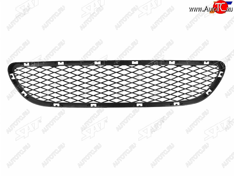 789 р. Центральная решетка переднего бампера SAT  BMW 3 серия  E90 (2008-2012) седан рестайлинг  с доставкой в г. Омск