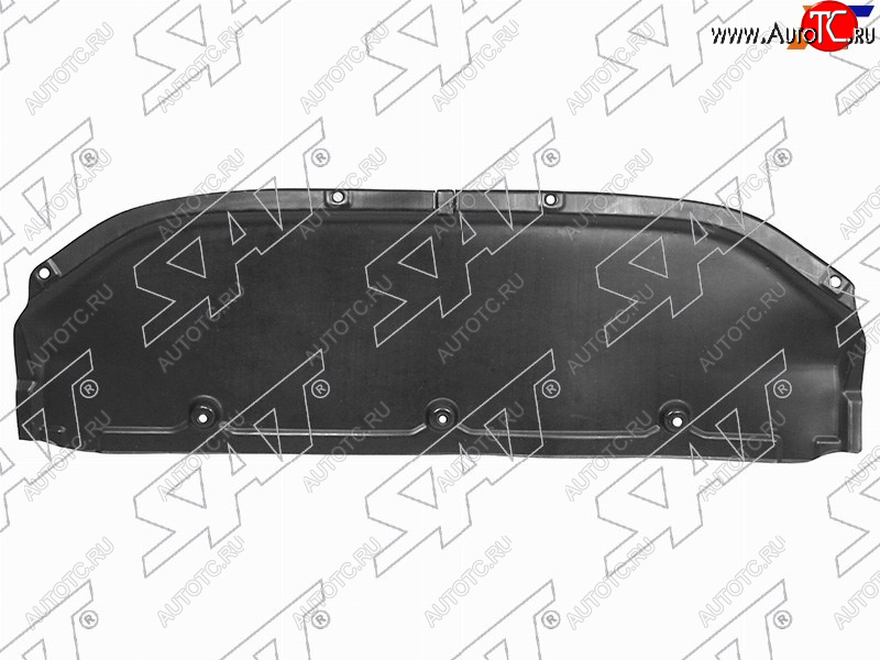 1 049 р. Защита переднего бампера (пыльник) SAT  Nissan Qashqai  1 (2010-2013) J10 рестайлинг  с доставкой в г. Омск