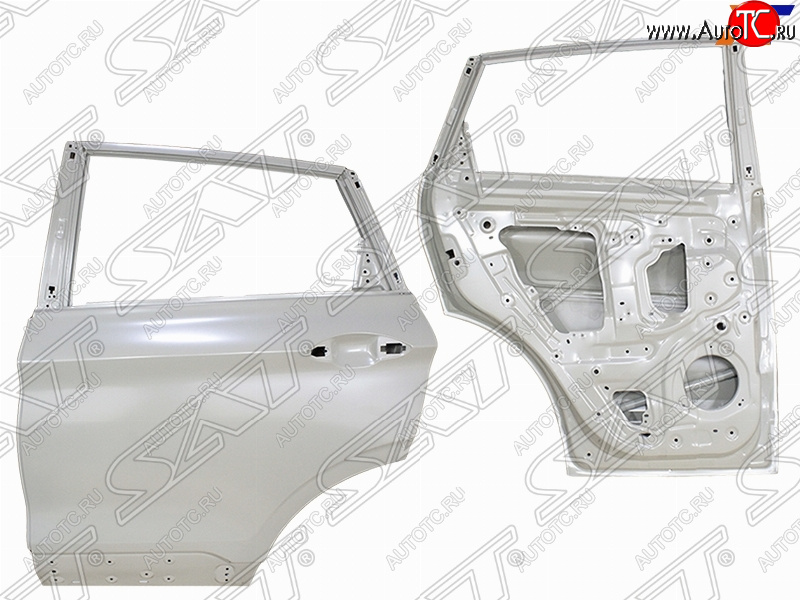 20 399 р. Дверь задняя LH SAT  Geely Coolray  SX11 (2018-2024) дорестайлинг, рестайлинг (неокрашенная)  с доставкой в г. Омск