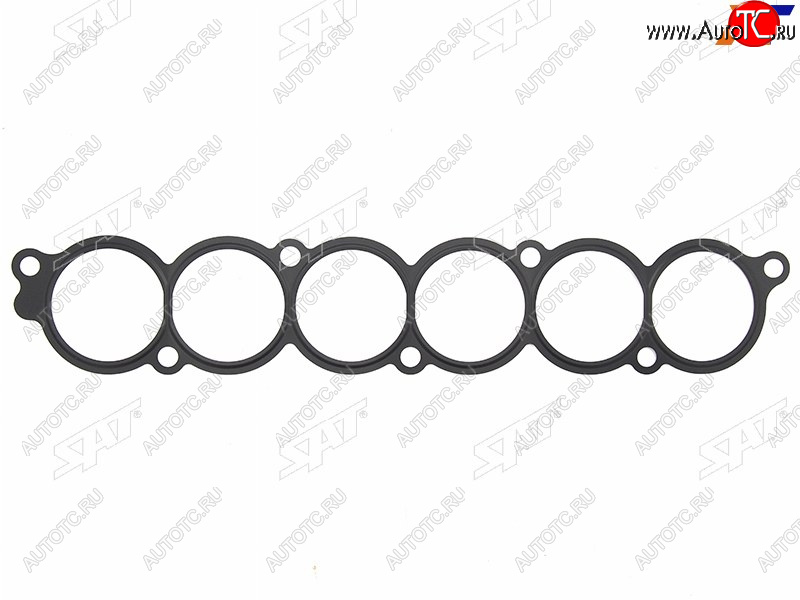 539 р. Прокладка впускного коллектора 6G75 3,8 центр SAT  Mitsubishi Pajero ( 4 V90,  4 V80) (2006-2015) дорестайлинг, дорестайлинг, 1-ый рестайлинг, 3 дв. 1-ый рестайлинг  с доставкой в г. Омск