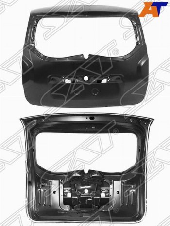 Дверь багажника SAT Renault Duster HS дорестайлинг (2010-2015)