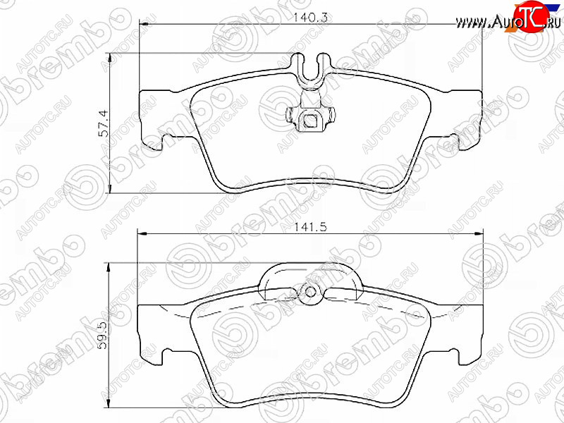 3 199 р. Колодки тормозные задние RH-LH SAT Mercedes-Benz E-Class W211 дорестайлинг седан (2002-2006)  с доставкой в г. Омск