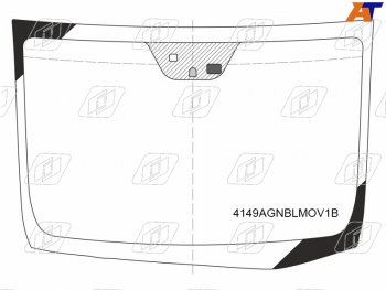 7 599 р. Стекло лобовое (Датчик дождя Место под датчик запотевания) FUYAO  Hyundai Avante - Elantra  MD  с доставкой в г. Омск. Увеличить фотографию 2