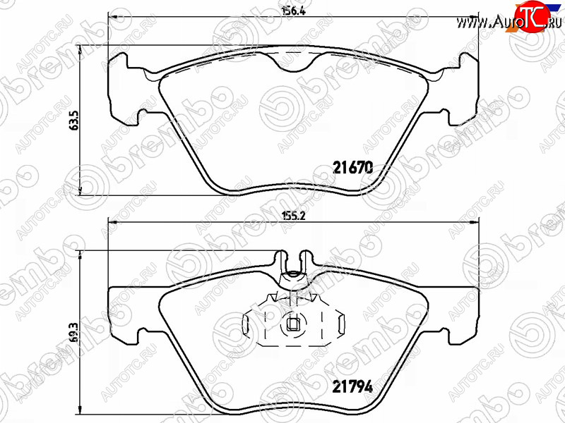 4 199 р. Колодки тормозные перед FR-FL SAT Mercedes-Benz E-Class W210 дорестайлинг седан (1996-1999)  с доставкой в г. Омск