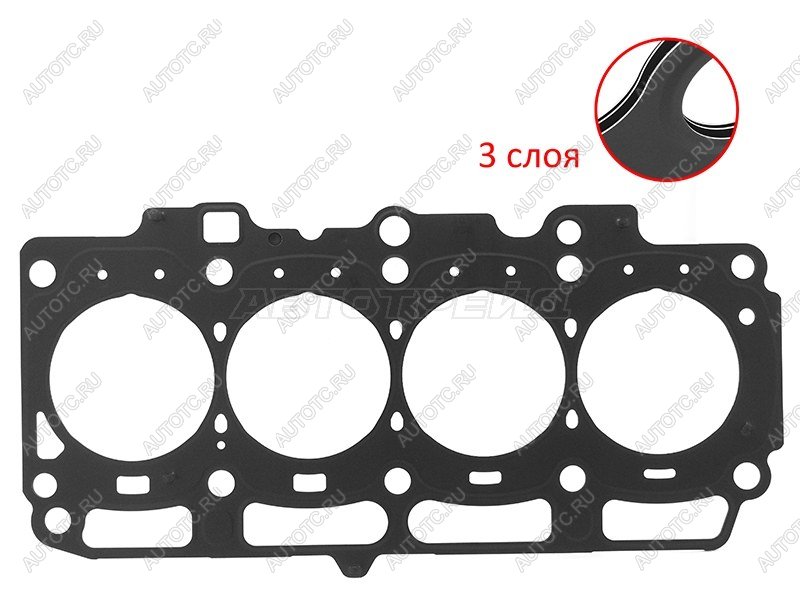 4 199 р. Прокладка ГБЦ M20AFKS TOYOTA  Toyota Camry  XV70 (2020-2024) рестайлинг  с доставкой в г. Омск