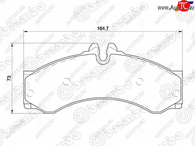 5 599 р. Колодки тормозные перед FL-FR SAT  Mercedes-Benz Sprinter ( W901,  W906) (1995-2018) рестайлинг  с доставкой в г. Омск