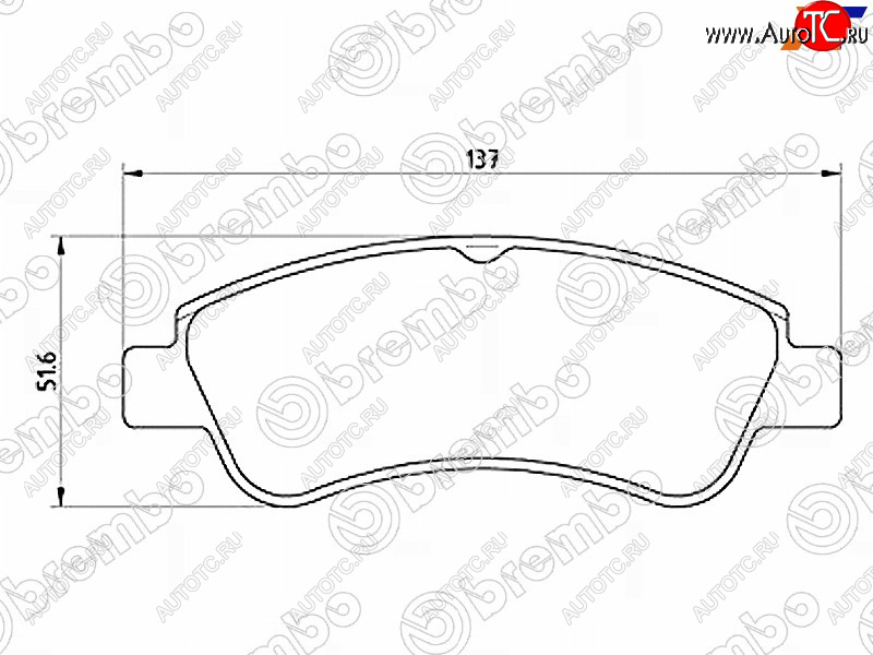 2 899 р. Колодки тормозные передние FL-FR SAT Peugeot Partner B9 1-ый рестайлинг (2012-2015)  с доставкой в г. Омск