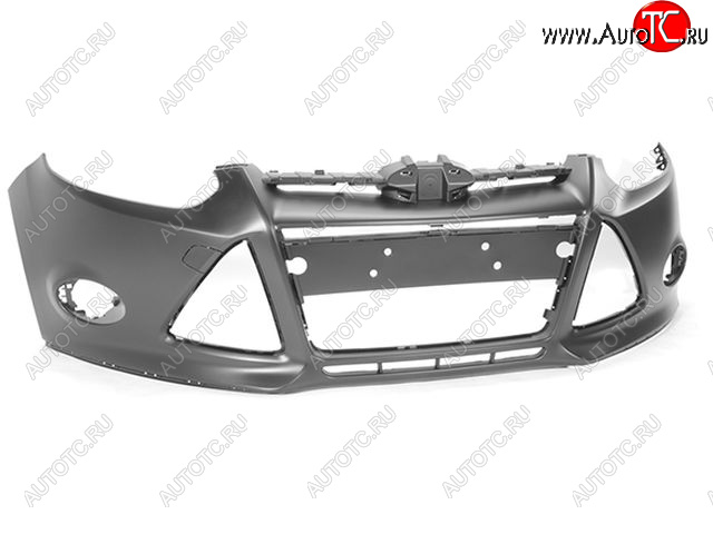1 899 р. Передний бампер BODYPARTS Ford Focus 3 седан дорестайлинг (2011-2015) (неокрашенный)  с доставкой в г. Омск