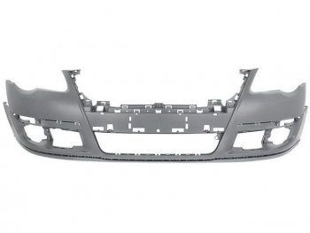 4 299 р. Передний бампер BodyParts Volkswagen Passat B6 седан (2005-2011) (неокрашенный)  с доставкой в г. Омск. Увеличить фотографию 1