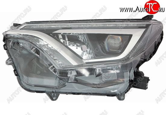 42 799 р. Левая фара (с электрокорректором, диодная) BodyParts Toyota RAV4 XA40 5 дв. рестайлинг (2015-2019)  с доставкой в г. Омск