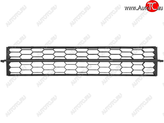 999 р. Центральная решетка переднего бампера (пр-во Китай) BODYPARTS Skoda Octavia A7 дорестайлинг лифтбэк (2012-2017)  с доставкой в г. Омск
