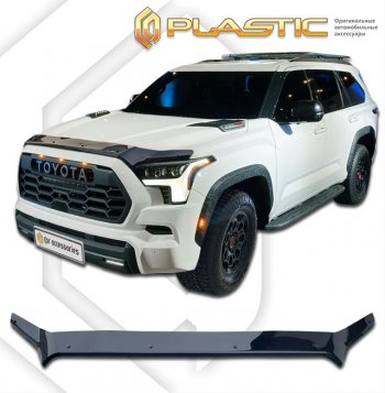 Дефлектор капота CA-Plastic Exclusive Toyota (Тойота) Sequoia (Секвоя)  XK80 (2022-2024) XK80