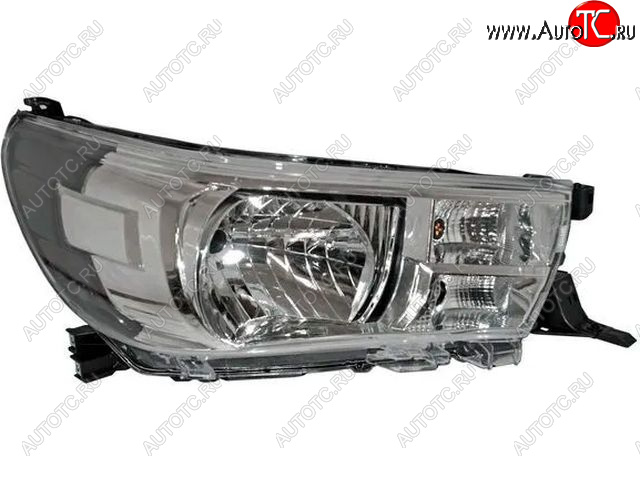 6 699 р. Правая фара BODYPARTS Toyota Hilux AN120 дорестайлинг (2016-2020)  с доставкой в г. Омск