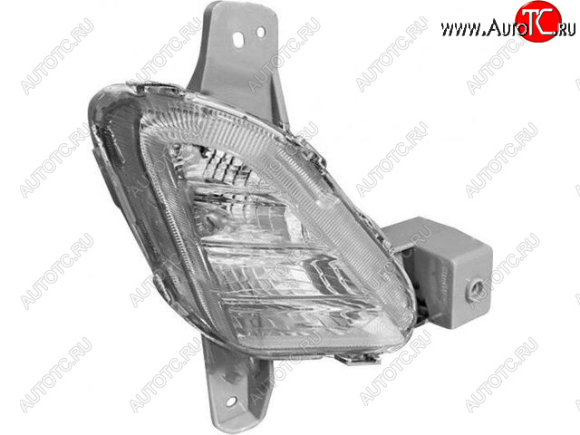 0 р. Правая противотуманная фара (ДХО) CHINA Hyundai Sonata LF рестайлинг (2017-2019)  с доставкой в г. Омск