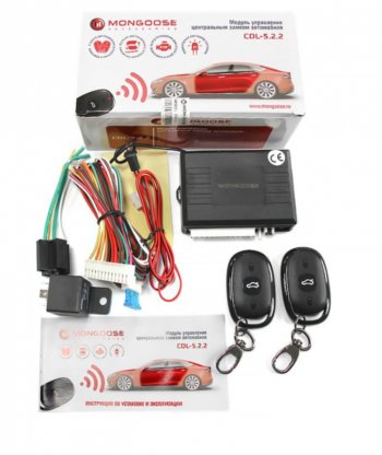 1 829 р. Модуль управления центральным замком Mongoose CDL-5.2.2    с доставкой в г. Омск. Увеличить фотографию 1