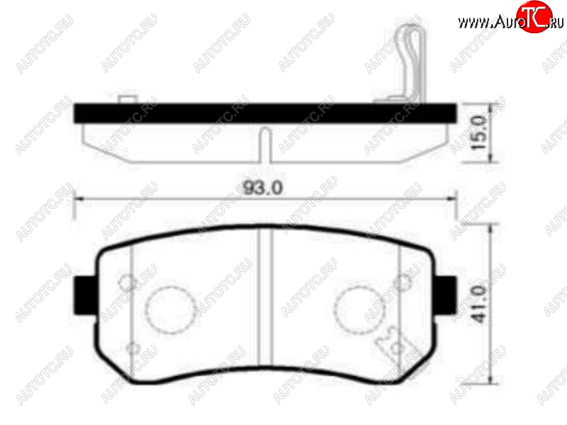 1 559 р. Колодки тормозные задние LH-RH SAT  Hyundai Creta (GS), Tucson (TL,  NX4), KIA Ceed (1 ED,  2 JD,  3 CD), Cerato (2 TD,  3 YD,  4 BD), Rio (2 JB), Sportage (2 JE,KM,  3 SL,  4 QL,  5 NQ5)  с доставкой в г. Омск