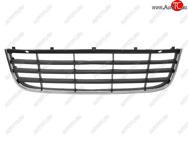 1 249 р. Центральная решетка переднего бампера SAT Volkswagen Jetta A5 седан (2005-2011)  с доставкой в г. Омск