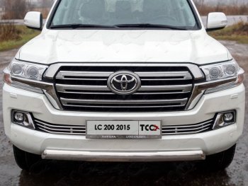 Рамка гос. номера ТСС Тюнинг Toyota Land Cruiser 200 2-ой рестайлинг (2015-2021)