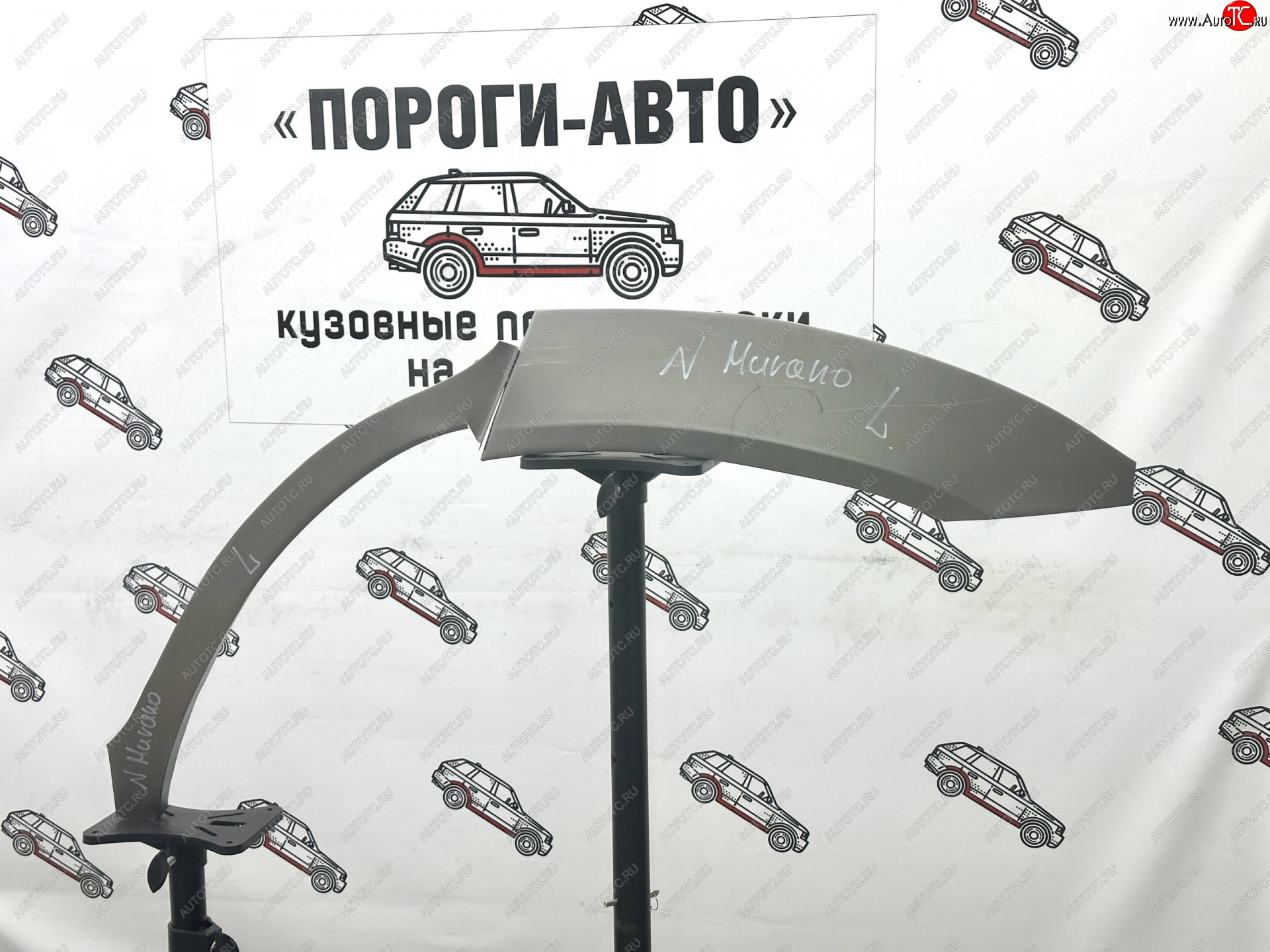 2 199 р. Ремонтные арки задних крыльев (Левая арка) Пороги-Авто  Nissan Murano  1 Z50 (2002-2009) (холоднокатаная сталь 0,8мм)  с доставкой в г. Омск