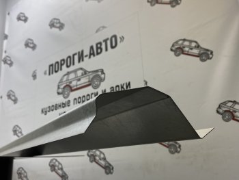 3 899 р. Комплект порогов (Ремкомплект) Пороги-Авто  Mitsubishi Lancer  10 (2007-2017) седан дорестайлинг, хэтчбэк дорестайлинг, седан рестайлинг, хэтчбек 5 дв рестайлинг (холоднокатаная сталь 1 мм)  с доставкой в г. Омск. Увеличить фотографию 1