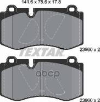 Колодки тормозные передние (4шт.) TEXTAR Mercedes-Benz E-Class W211 дорестайлинг седан (2002-2006)