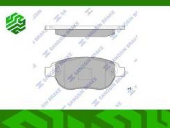 Колодки тормозные передние (4шт.) SANGSIN CITROEN Xsara N1 хэтчбэк 5 дв. 1-ый рестайлинг (2000-2003)