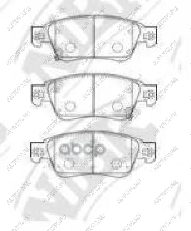 4 699 р. Колодки тормозные передние (4шт.) NIBK INFINITI Qx50 J50 дорестайлинг (2013-2016)  с доставкой в г. Омск