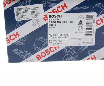 3 699 р. Колодки тормозные задние (4шт.) BOSCH Suzuki Grand Vitara JT 3 двери дорестайлинг (2005-2008)  с доставкой в г. Омск. Увеличить фотографию 4