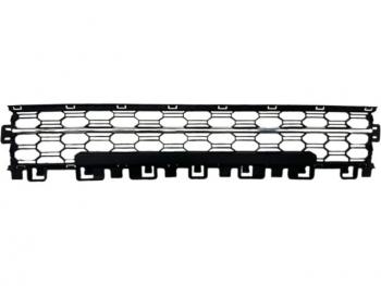 Центральная решетка переднего бампера (пр-во Китай) BODYPARTS Skoda (Шкода) Octavia (Октавия)  A8 (2019-2022) A8 универсал  (молдинг хром)