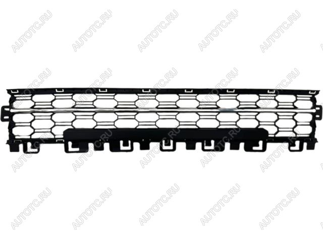 2 249 р. Центральная решетка переднего бампера (пр-во Китай) BODYPARTS  Skoda Octavia  A8 (2019-2022) универсал (молдинг хром)  с доставкой в г. Омск