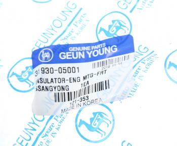 1 369 р. Опора двигателя задняя GEUN YOUNG SSANGYONG Actyon 1 (2006-2010)  с доставкой в г. Омск. Увеличить фотографию 3