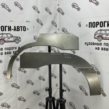 Ремонтные арки задних крыльев (Правая арка) Пороги-Авто Mitsubishi (Митсубиси) RVR (рвр)  2 (1997-2002) 2  дорестайлинг,  рестайлинг  (холоднокатаная сталь 0,8мм)