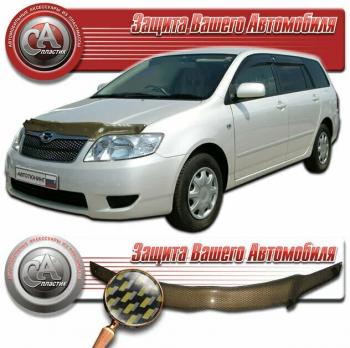 Дефлектор капота CA-Plastiс Honda (Хонда) Civic (Цивик)  EU (2000-2006) EU хэтчбэк 5 дв. дорестайлинг,  хэтчбэк 5 дв. рестайлинг