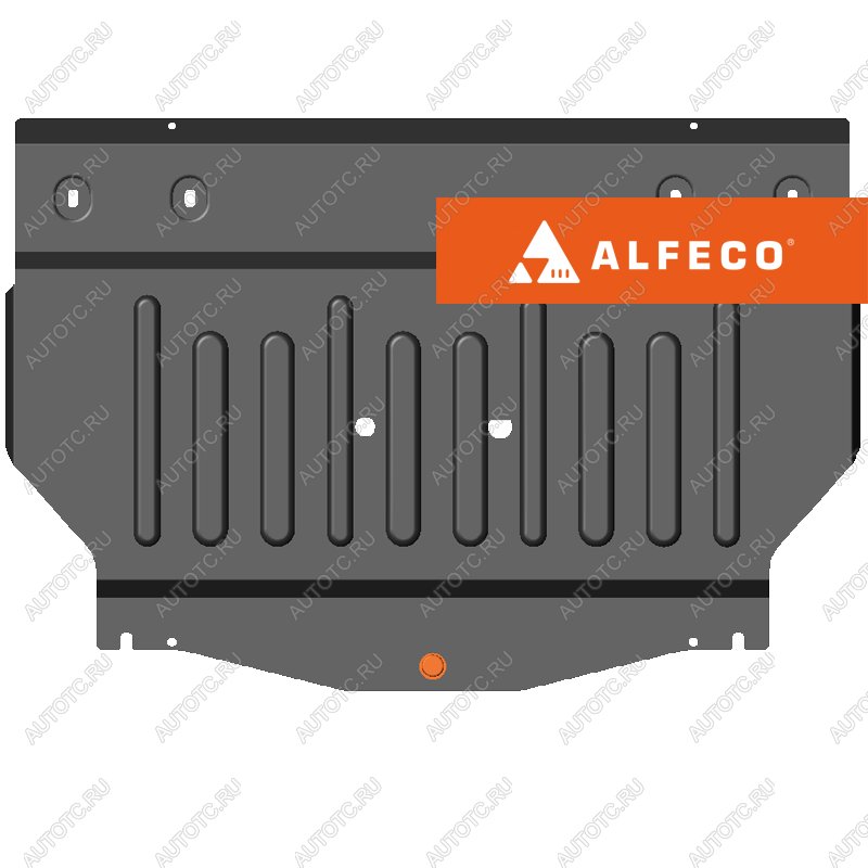 13 199 р. Защита картера и КПП (V-all) ALFECO Changan CS55 дорестайлинг (2017-2018) (алюминий 4 мм)  с доставкой в г. Омск