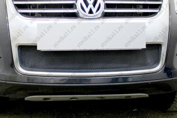 Защита радиатора (низ) Стрелка11 Стандарт Volkswagen Touareg GP рестайлинг (2006-2010)