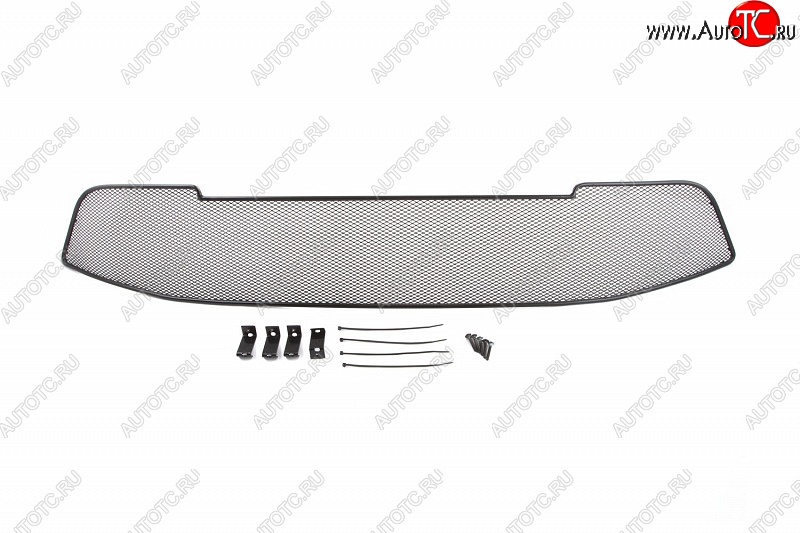 2 079 р. Сетка на бампер 15 мм Autofamily. (нижняя) Renault Kaptur дорестайлинг (2016-2020)  с доставкой в г. Омск