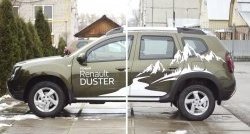 7 399 р. Накладки на колёсные арки RA  Renault Duster  HS (2015-2021) рестайлинг (Неокрашенные)  с доставкой в г. Омск. Увеличить фотографию 2