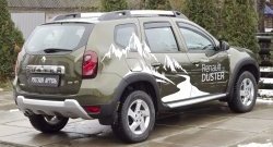 7 399 р. Накладки на колёсные арки RA  Renault Duster  HS (2015-2021) рестайлинг (Неокрашенные)  с доставкой в г. Омск. Увеличить фотографию 5