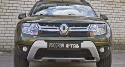 1 139 р. Защитная сетка решетки радиатора РА Renault Duster HS рестайлинг (2015-2021)  с доставкой в г. Омск. Увеличить фотографию 2